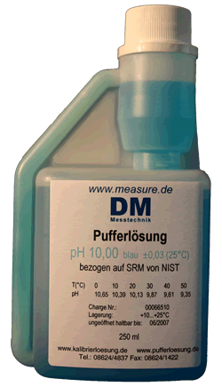 Pufferlösung pH 10 in Dosierspender